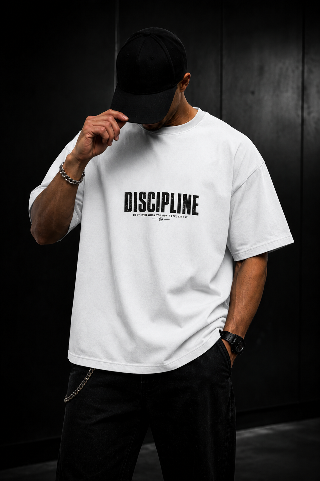 DISCIPLINE Unisex Oversized Standard T-Shirt