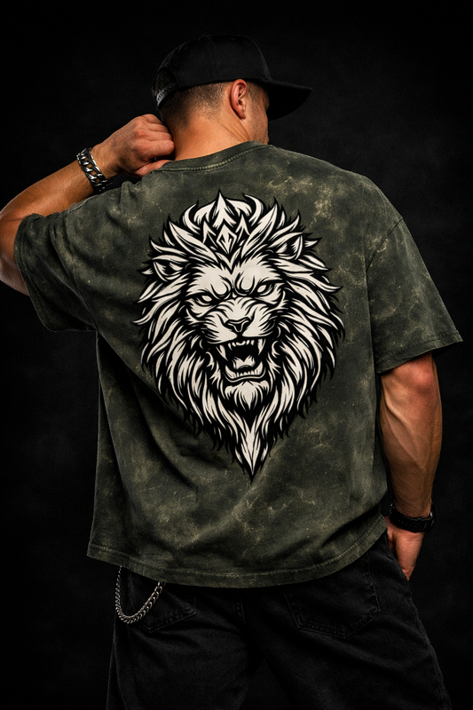 FORGED Unisex Acid Washed Oversized Tee